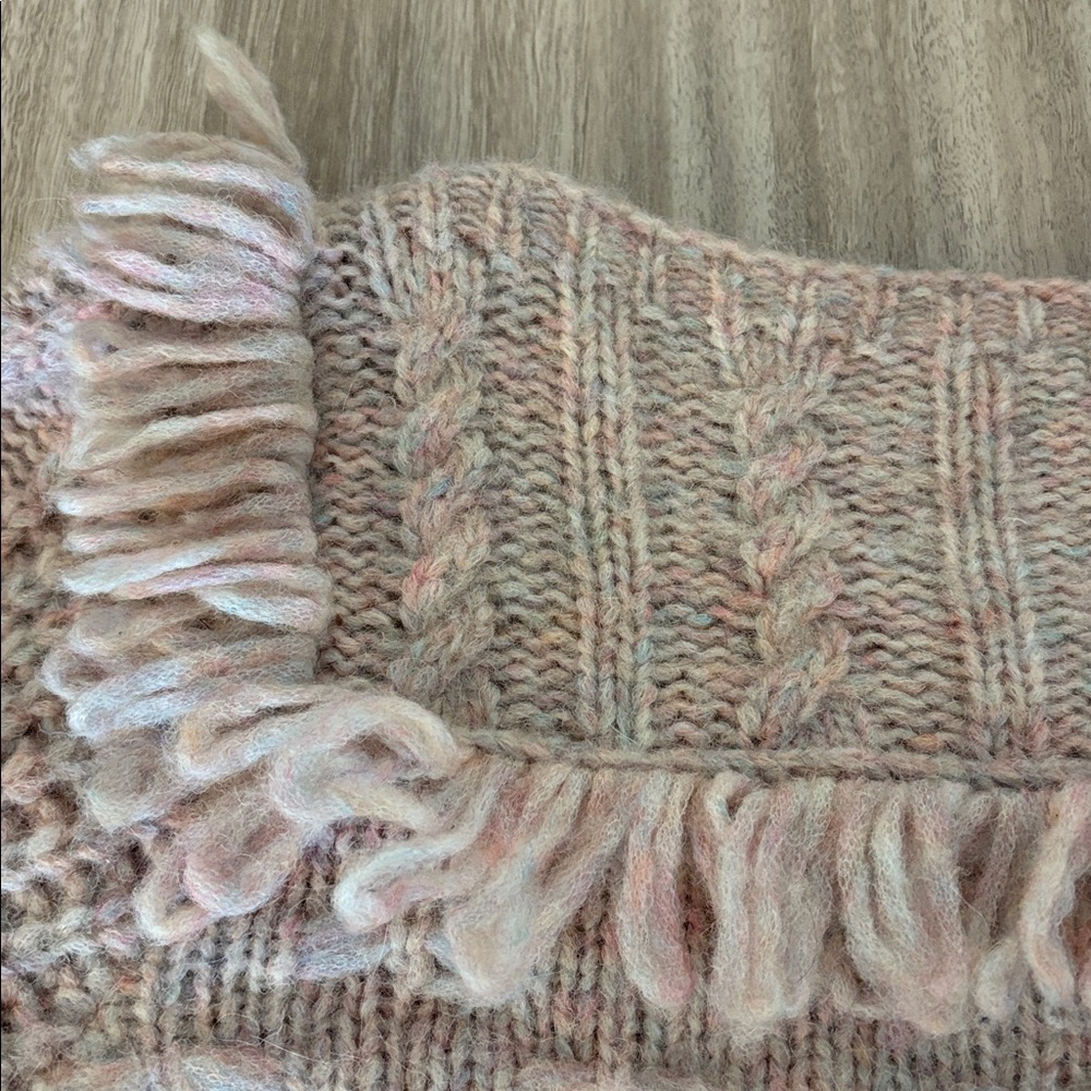 Love Shack Fancy Kingston Bow Sweater Pink Size Small - Picture 8 of 16